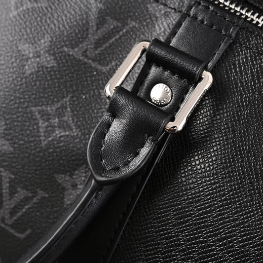 Louis Vuitton Keepall Bandoulière 50 – Monogram Eclipse Canvas Travel Bag