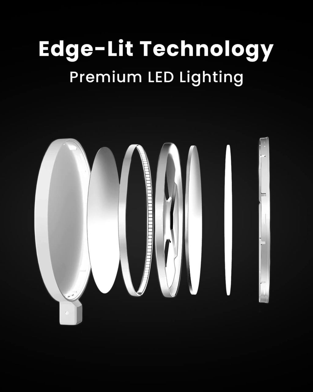 Lume Cube Edge Light 2.0 LED Desk Lamp