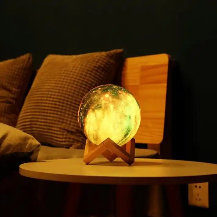 Galaxy Moon Lamp