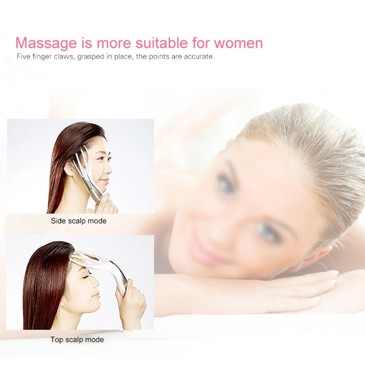 Mini Portable Rechargeable Multifunctional Head Massager Massage Comb, Rechargeable