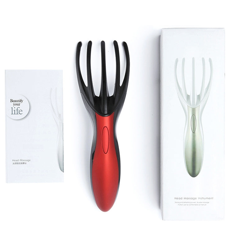 Mini Portable Rechargeable Multifunctional Head Massager Massage Comb, Rechargeable