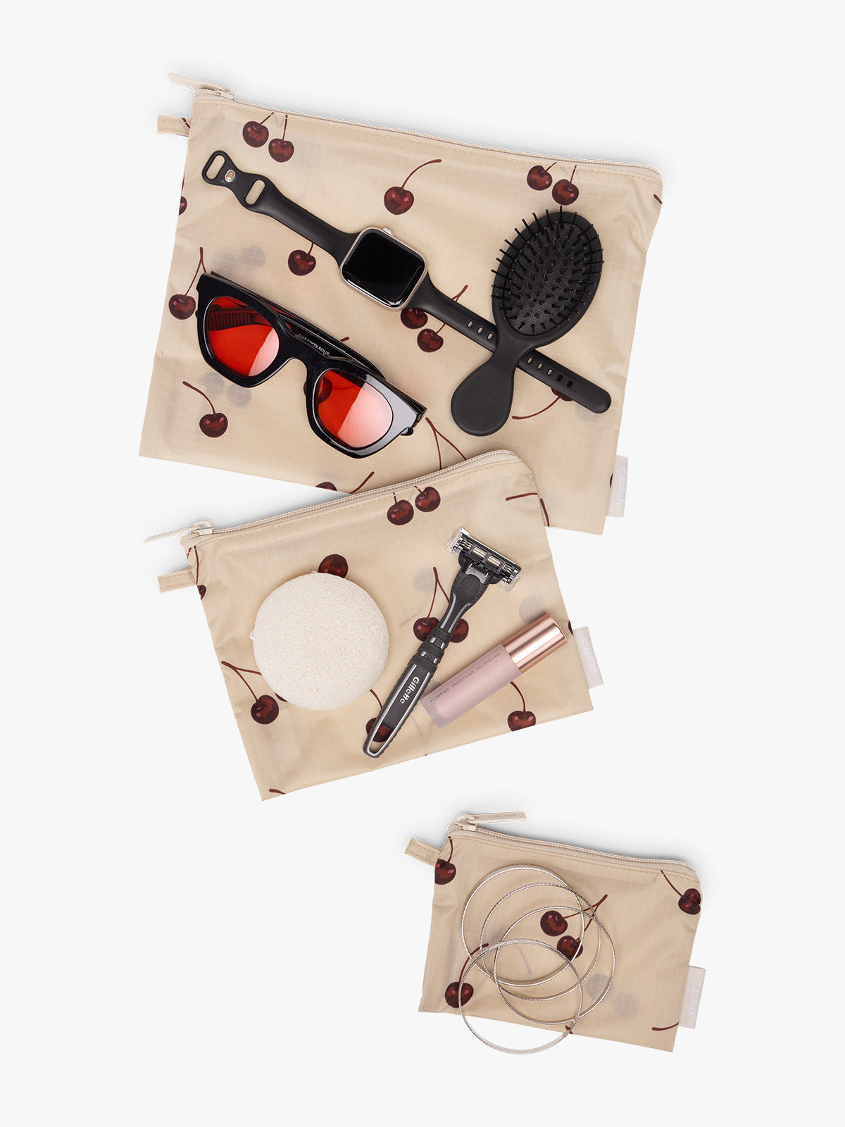 Compakt Zip Pouch Set