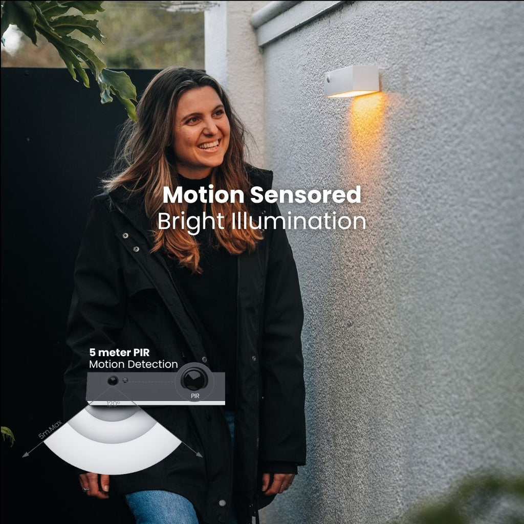 Solar Wall Light with Motion Sensor