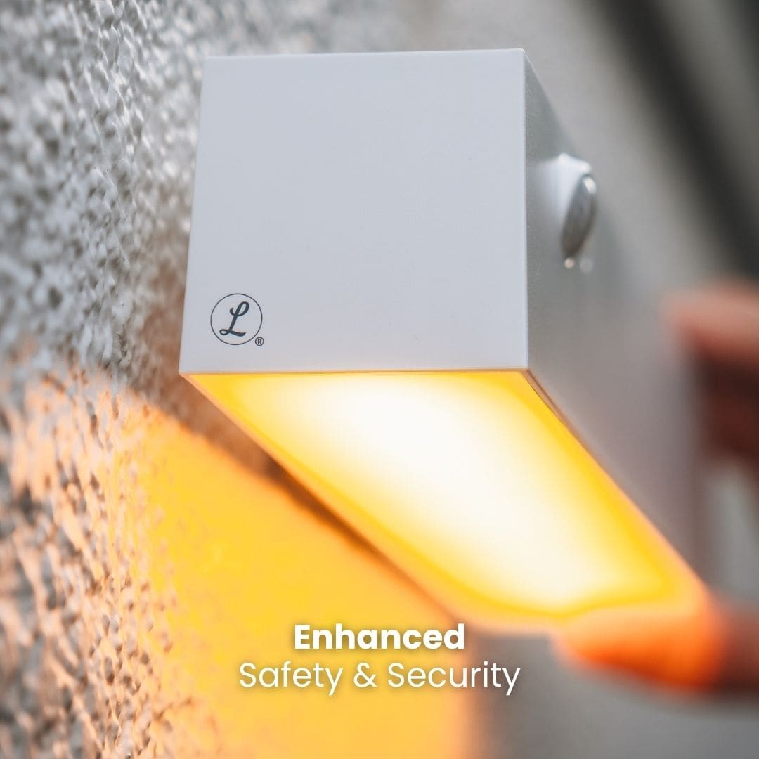 Solar Wall Light with Motion Sensor