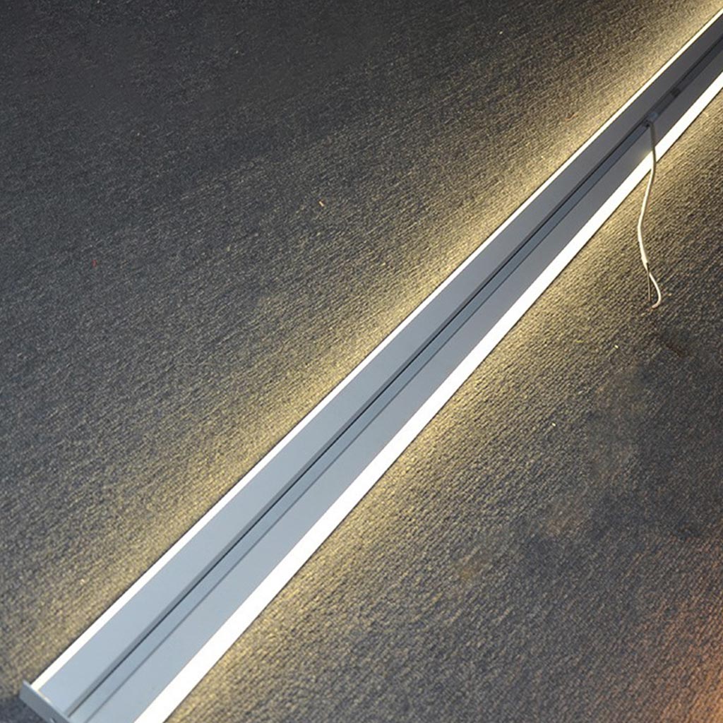 Wall Lamp Light Bar Minimalist Aluminum Linear LED, Black/White