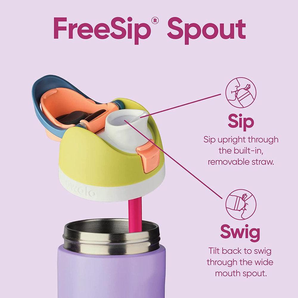 Owala Kids FreeSip Bottle 16oz - Bunny Business