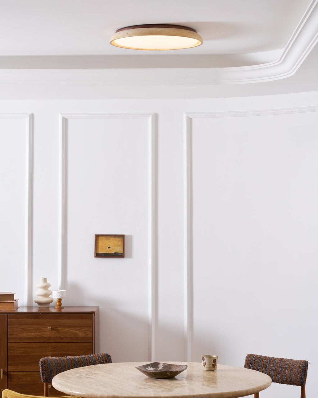 Piedra Travertine Ceiling Light