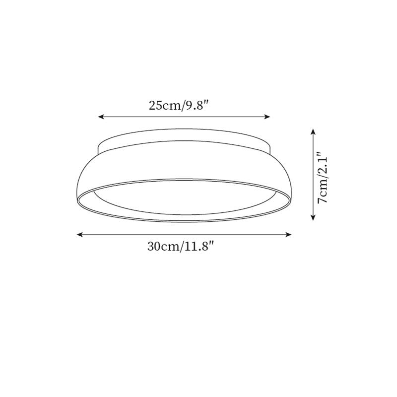 Piedra Travertine Ceiling Light