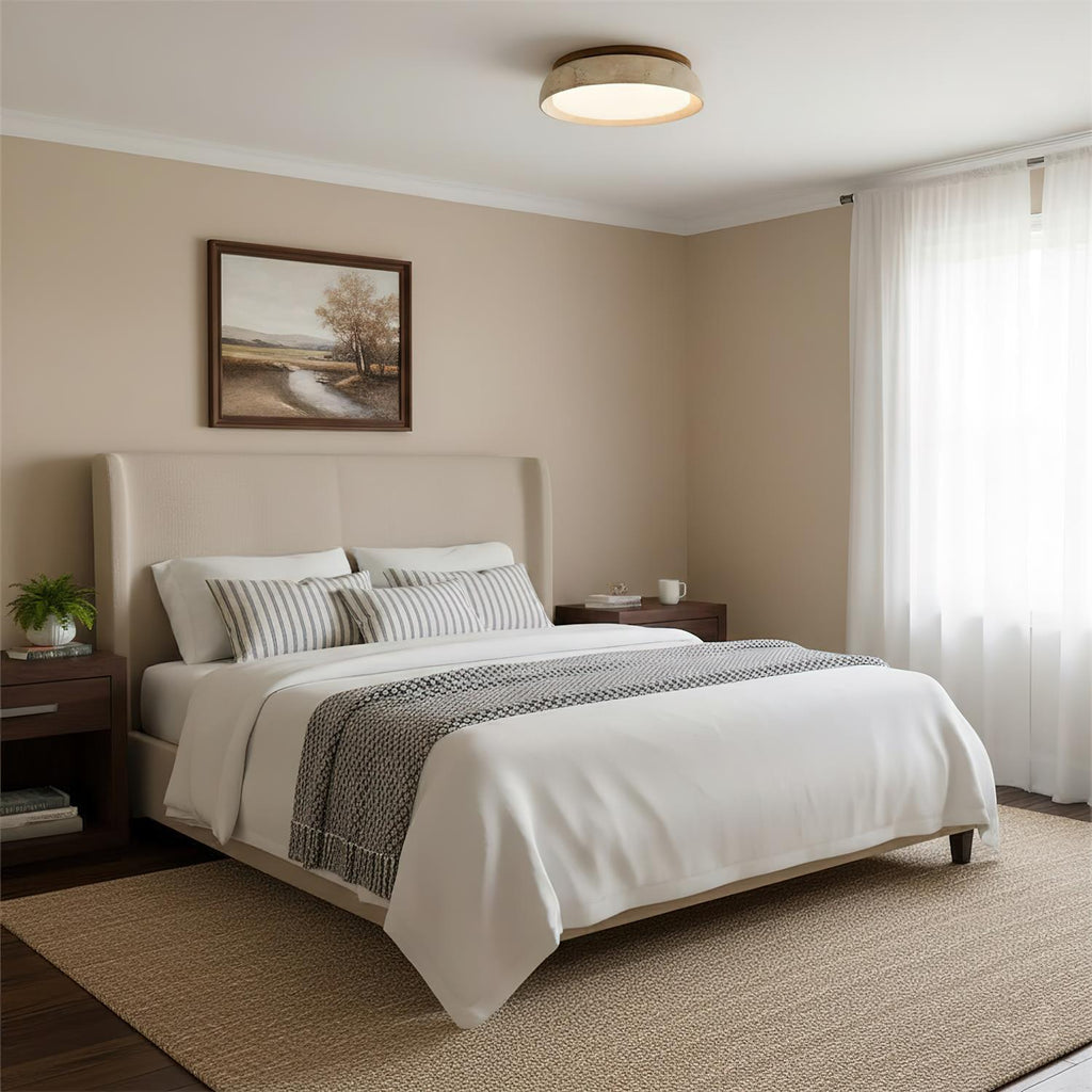 Piedra Travertine Ceiling Light