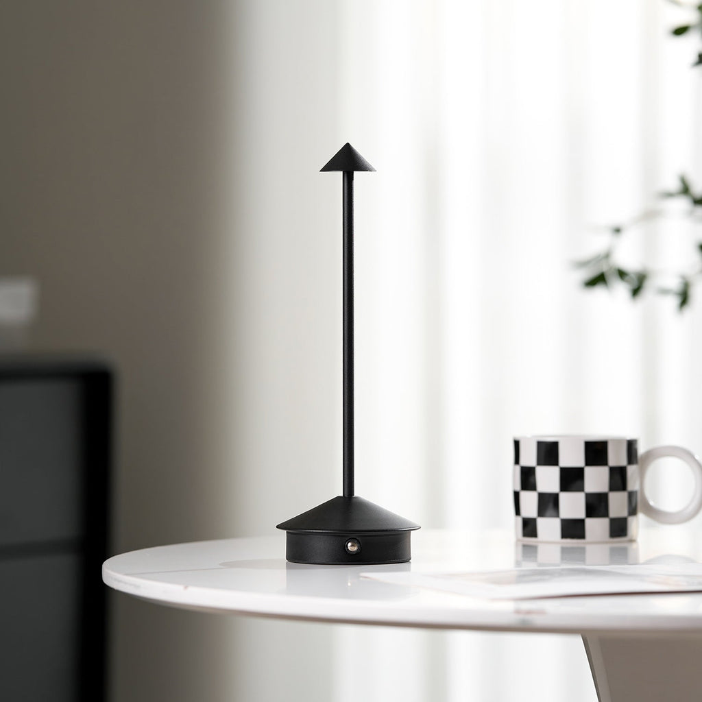 Waterproof Rechargeable Wireless LED Table Lamp (Built-in Battery)