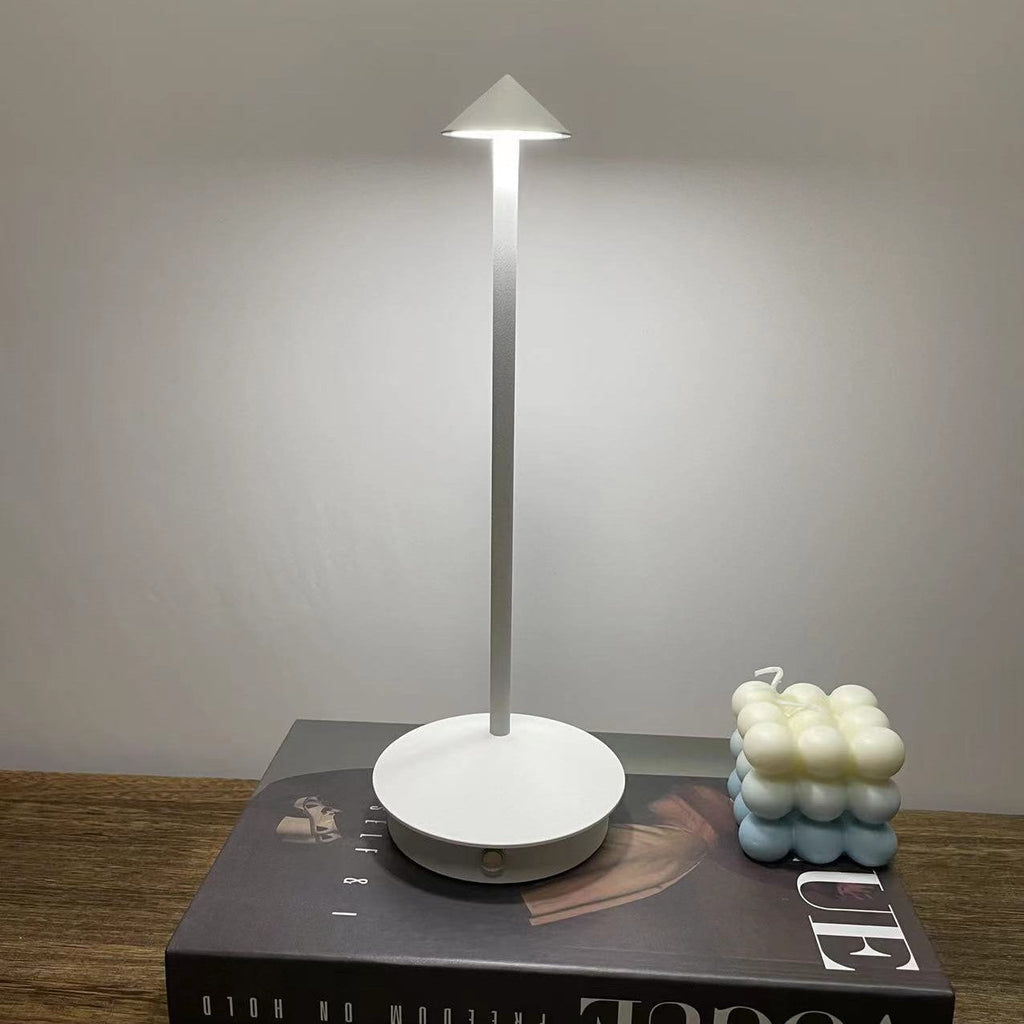 Waterproof Rechargeable Wireless LED Table Lamp (Built-in Battery)