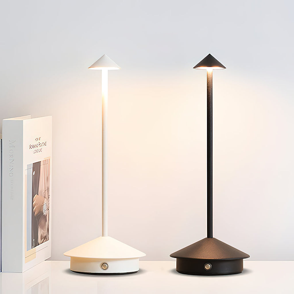 Waterproof Rechargeable Wireless LED Table Lamp (Built-in Battery)