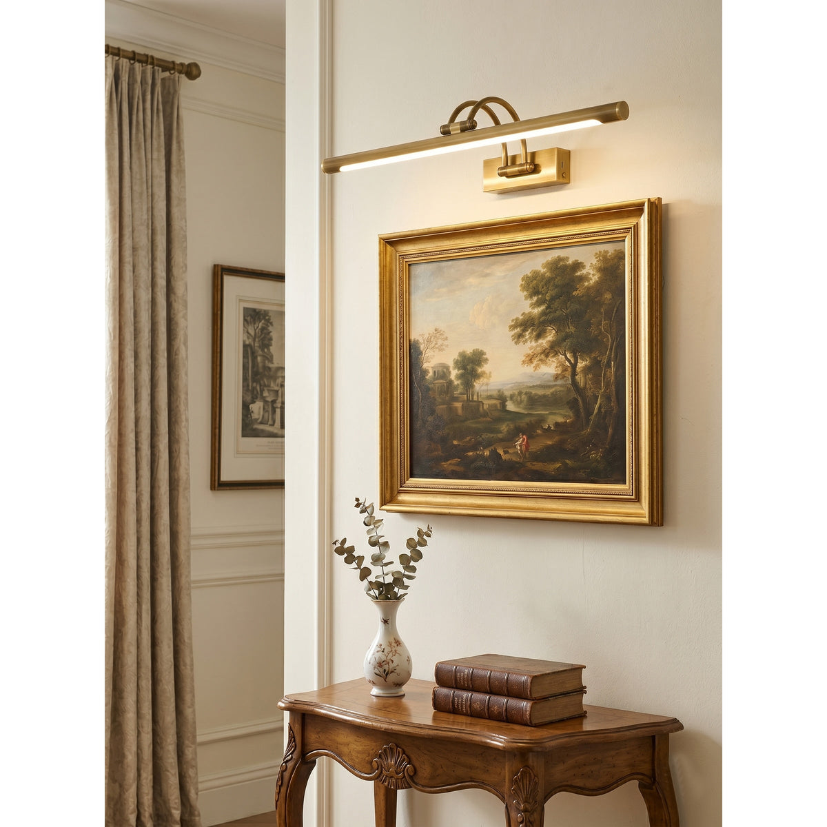Alton Brass Rechargeable Wall Lamp
