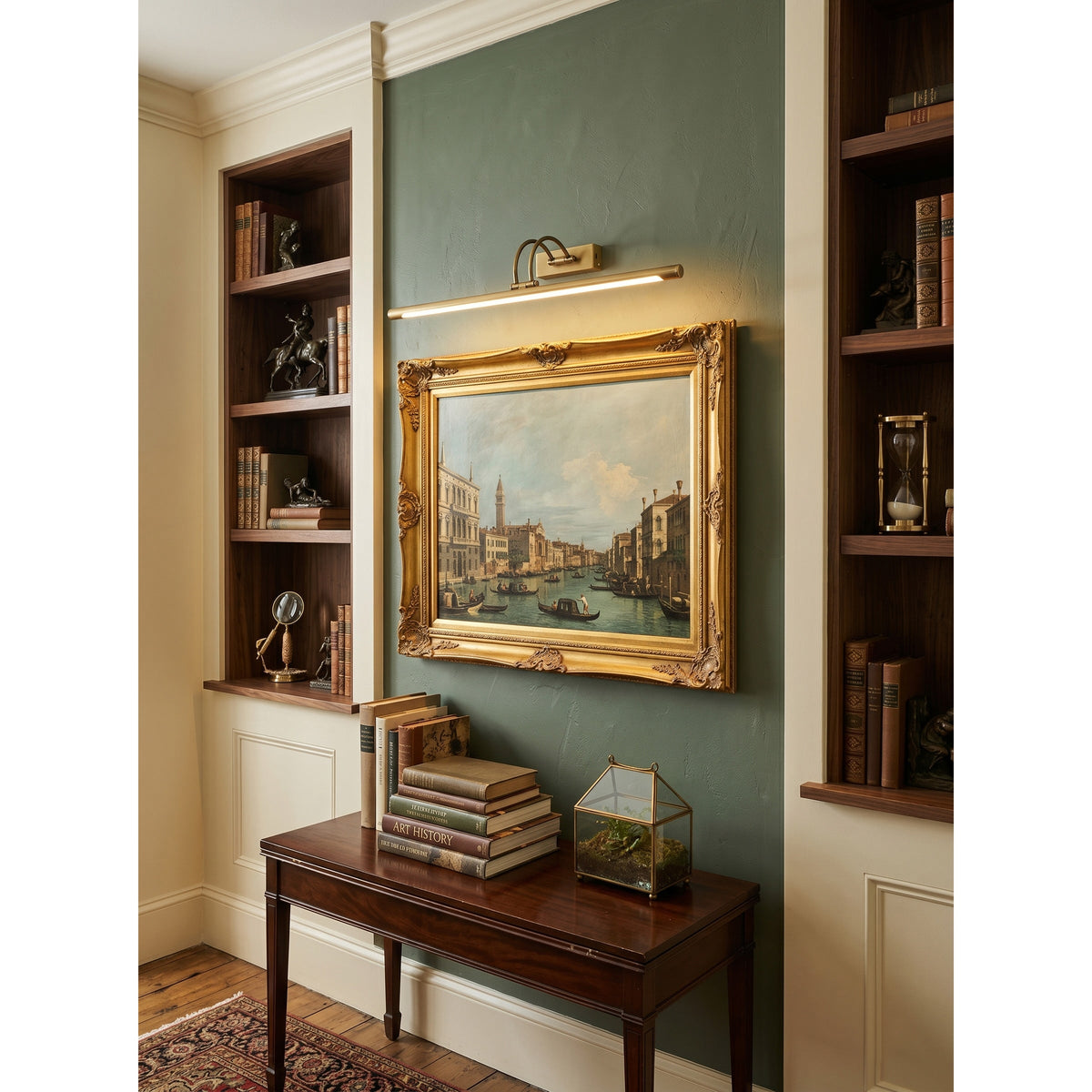Alton Brass Rechargeable Wall Lamp