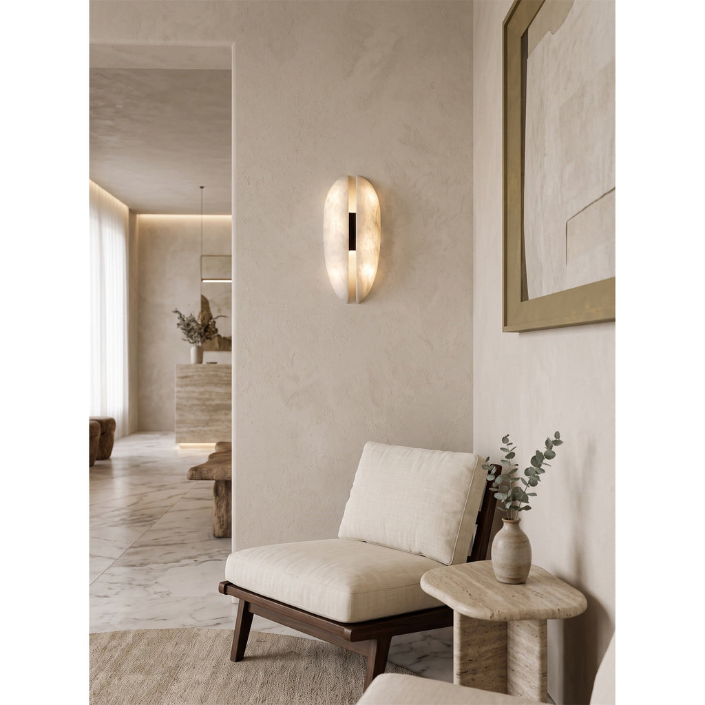 Timeless Alabaster Wall Lamp Collection Hub