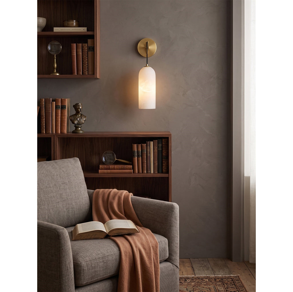 Timeless Alabaster Wall Lamp Collection Hub