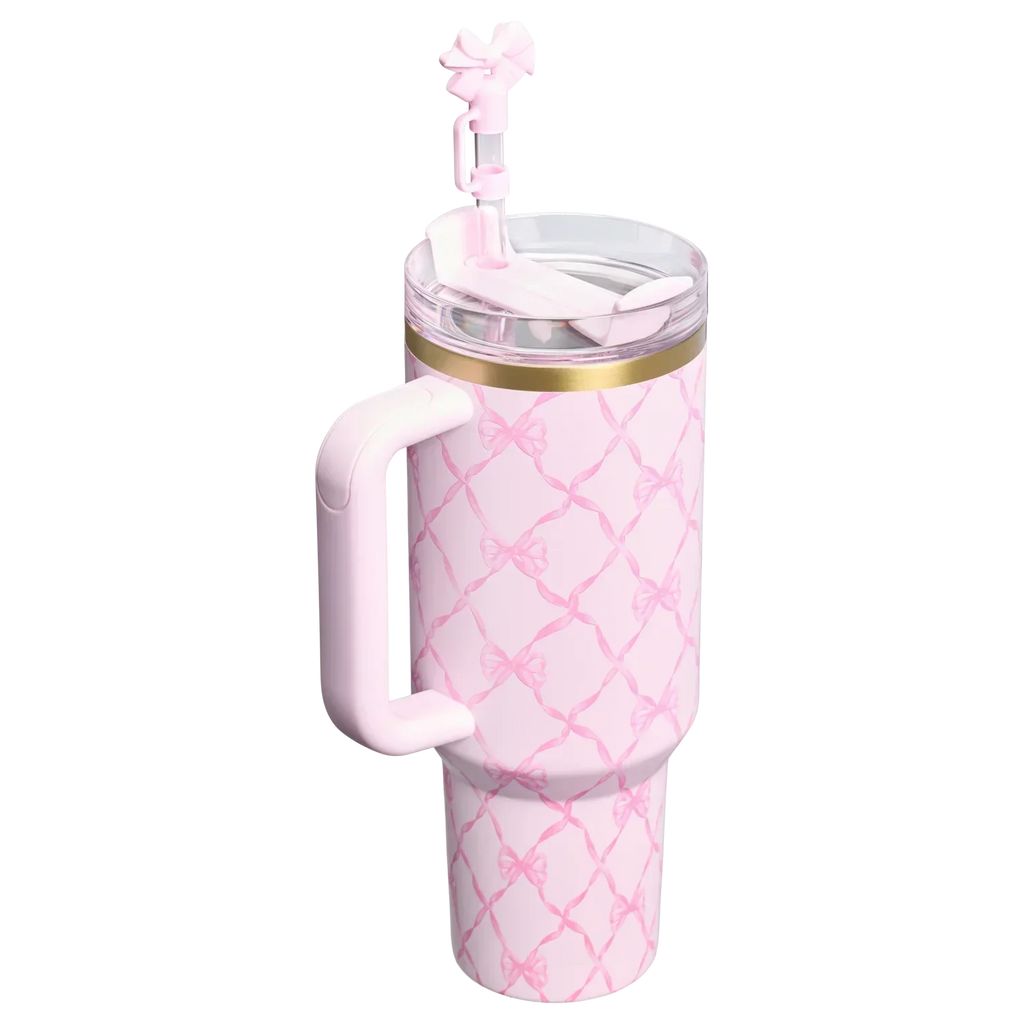 Stanley 1913 x LoveShackFancy Holiday Quencher® H2.0 FlowState™ Tumbler | 40 OZ