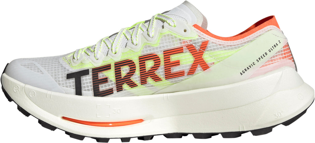 adidas Agravic Speed Ultra 2 Mens Trail Running Shoes - White