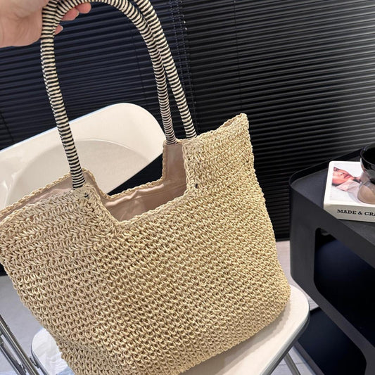 SAINT LAURENT YSL Raffia Bag