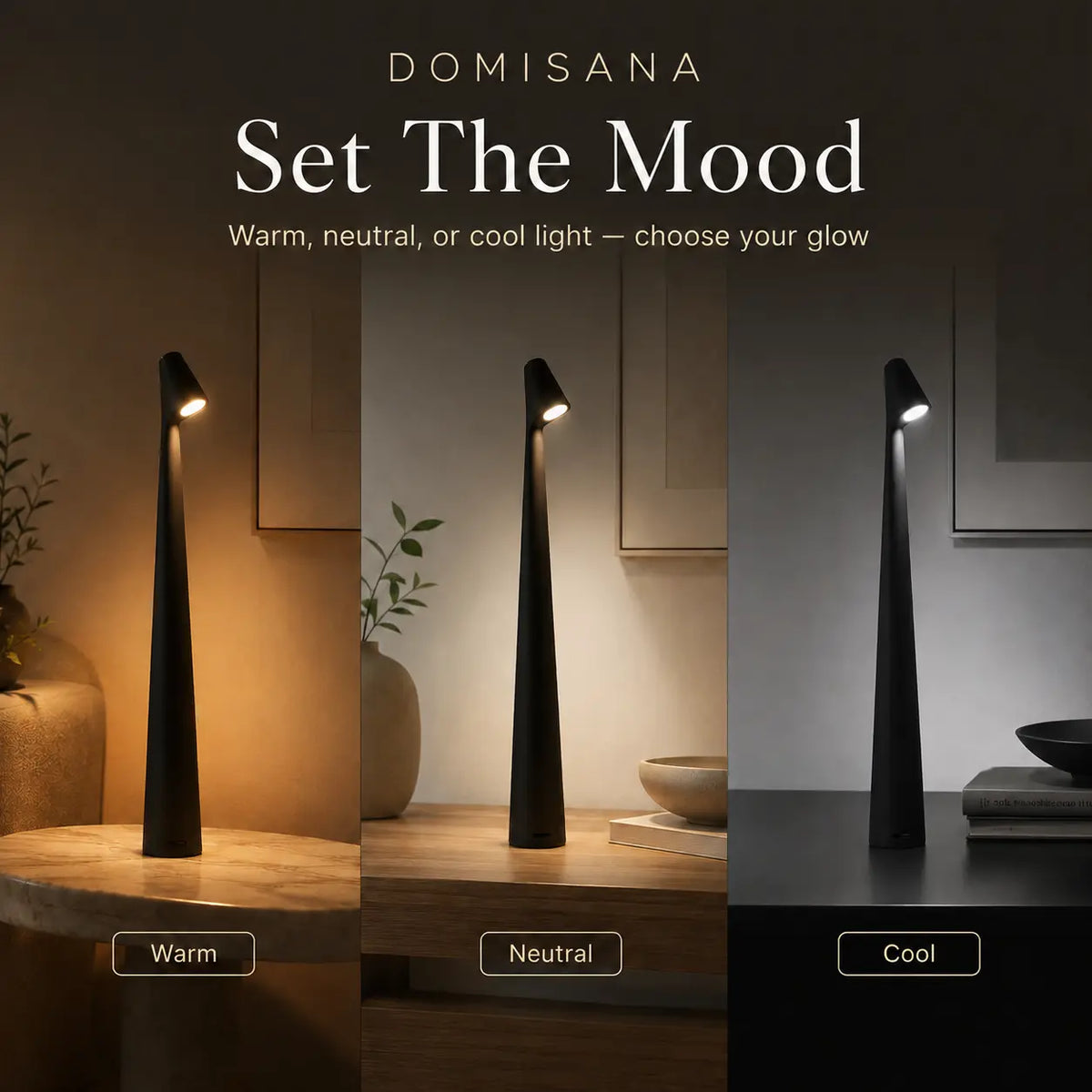 Linea Cordless Table Lamp - Limited Time Offer