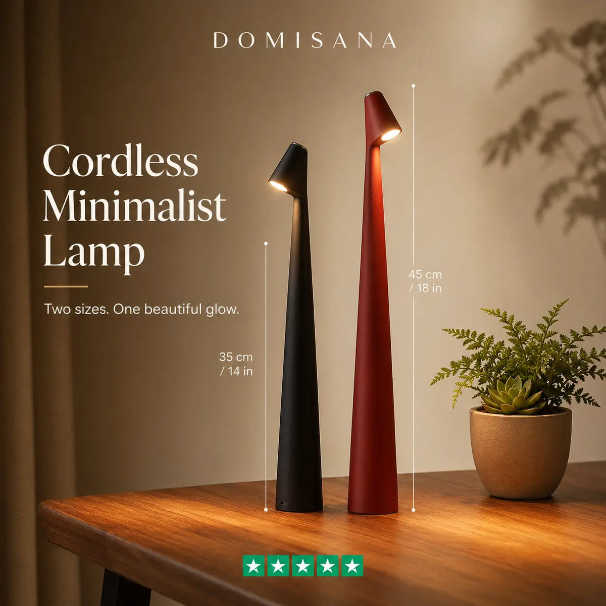 Linea Cordless Table Lamp - Limited Time Offer