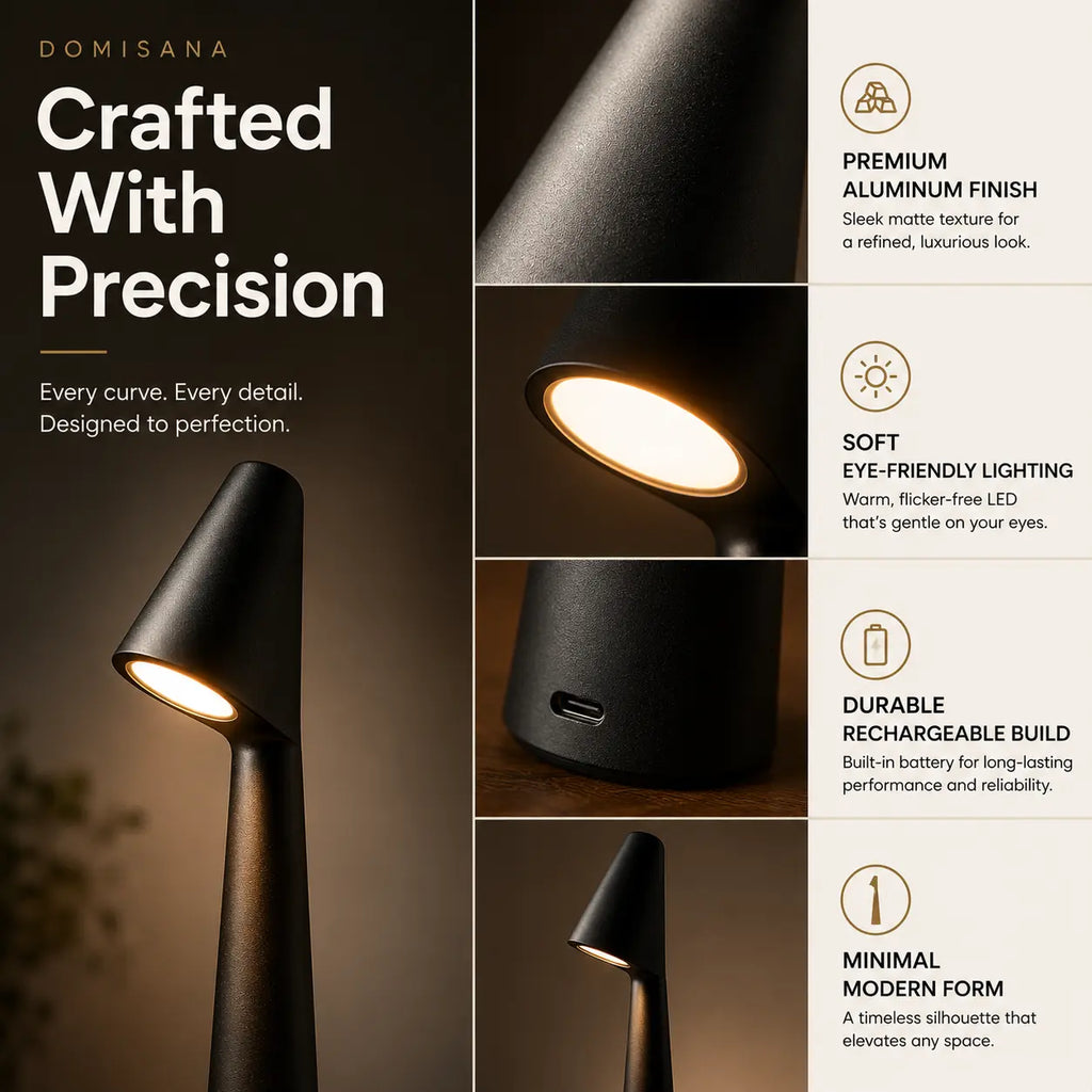 Linea Cordless Table Lamp - Limited Time Offer