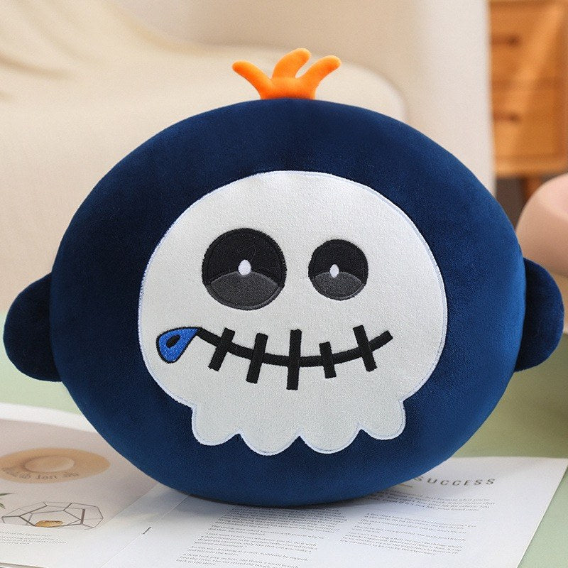 Halloween Pumpkin Skull One-Eyed Spider Plush Toy