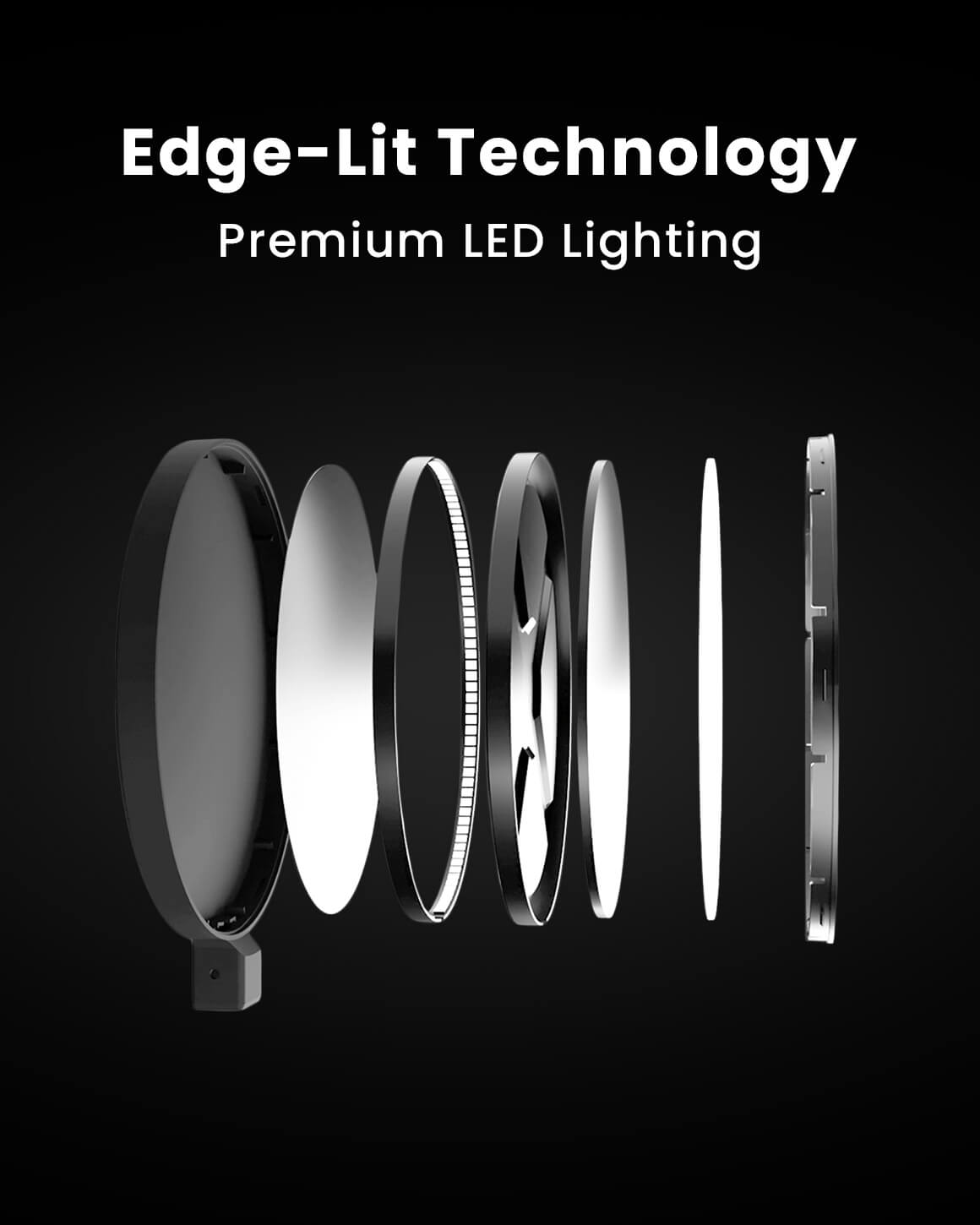 Lume Cube Edge Light 2.0 LED Desk Lamp